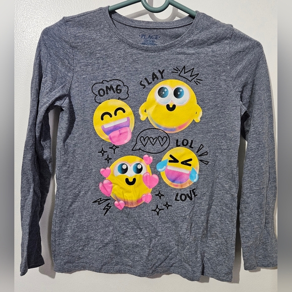 Disney / Old Navy / Childern's place Long Sleeve 3pc Shirts girls L 10/12 - Picture 10 of 10